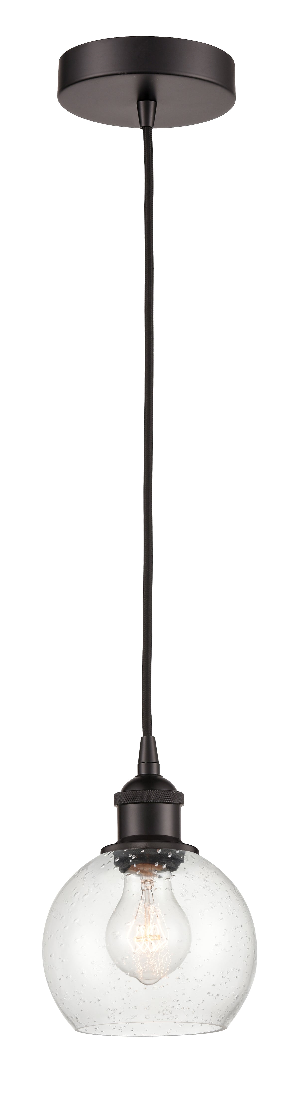 Edison Mini Pendant Antique Brass Finish