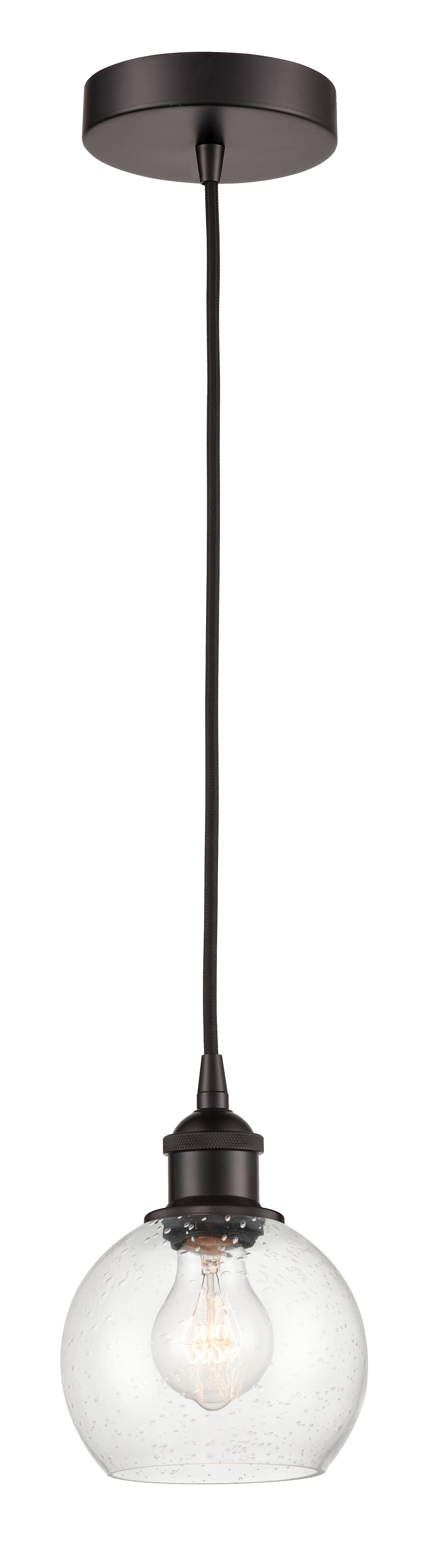 Edison Mini Pendant Antique Brass Finish
