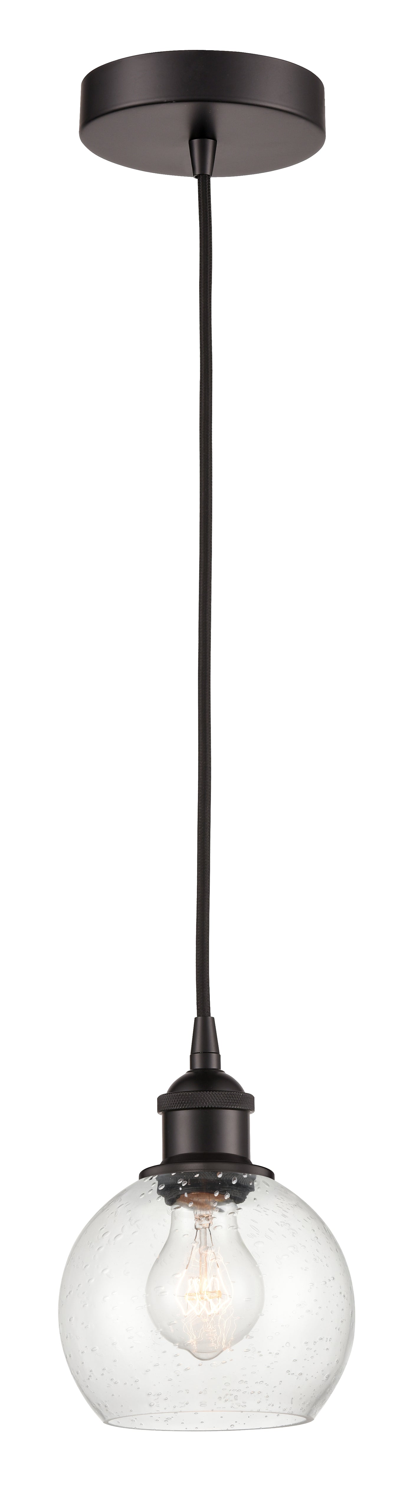 Edison Mini Pendant Antique Brass Finish