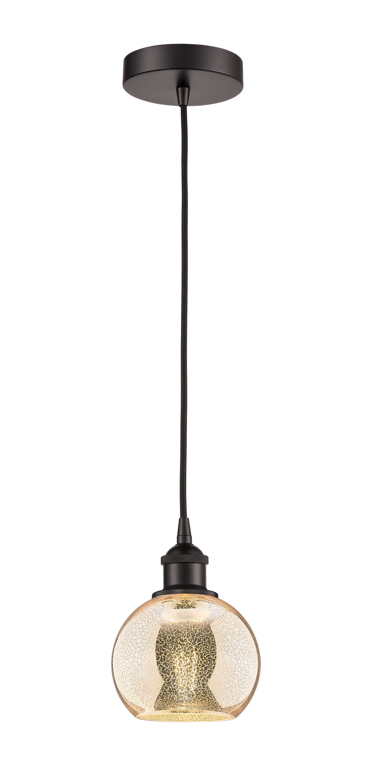 Edison Mini Pendant Antique Brass Finish