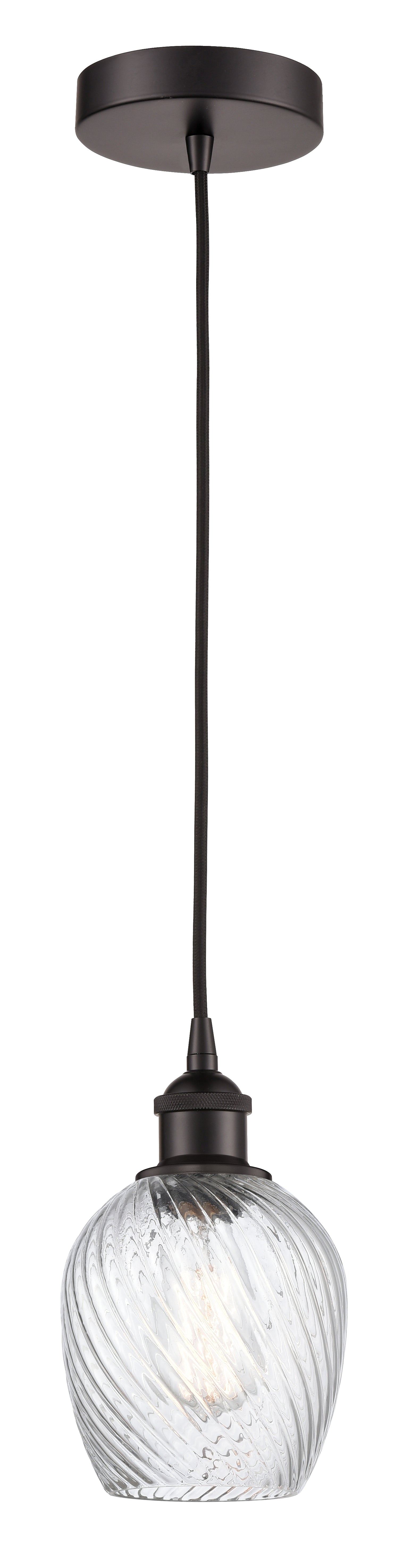 Edison Mini Pendant Antique Brass Finish
