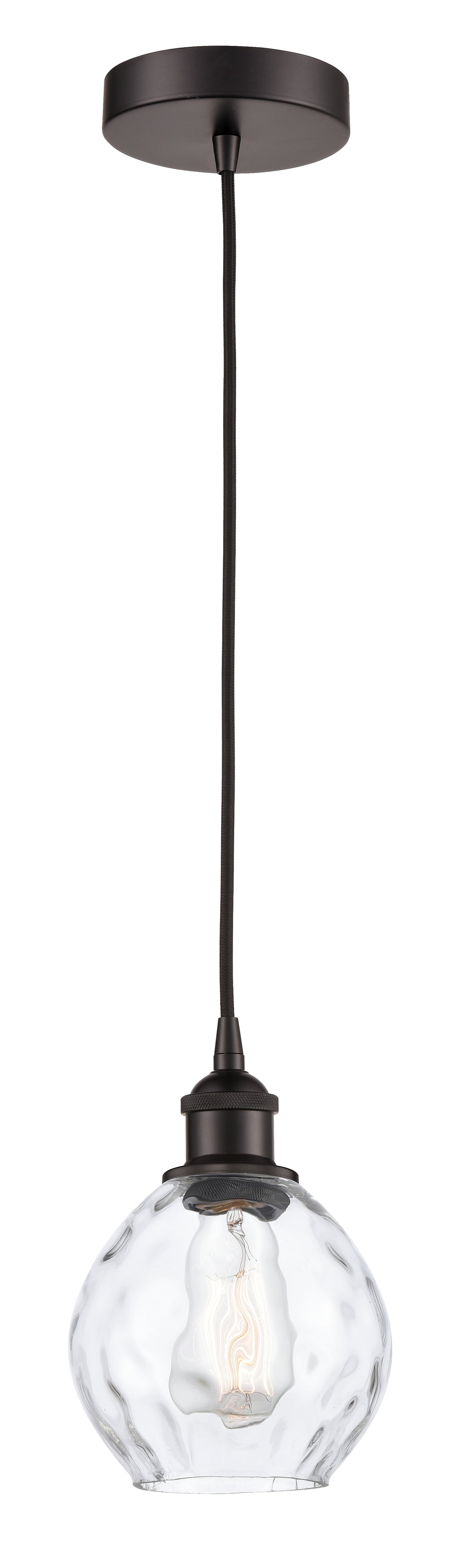 Edison Mini Pendant Antique Brass Finish