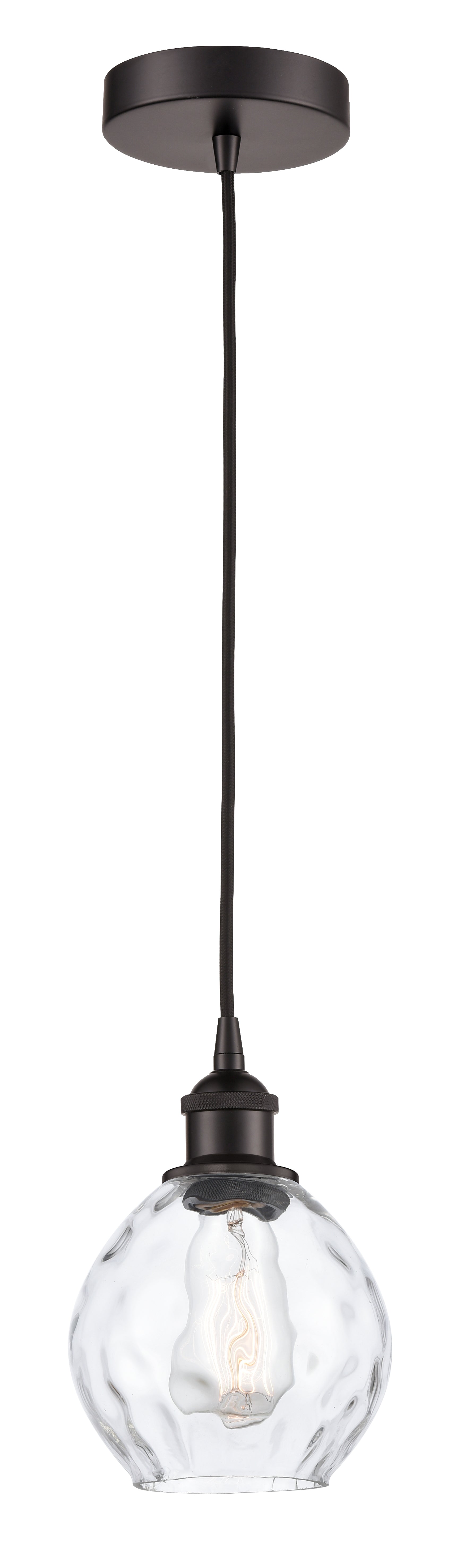 Edison Mini Pendant Antique Brass Finish