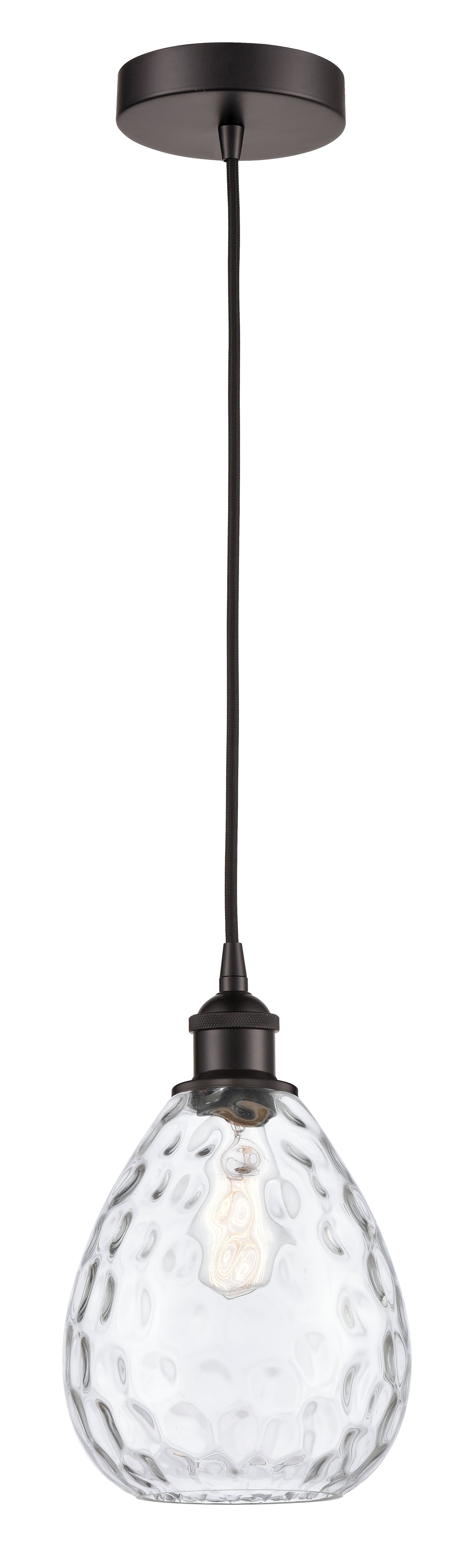 Edison Mini Pendant 8 Inch Antique Brass