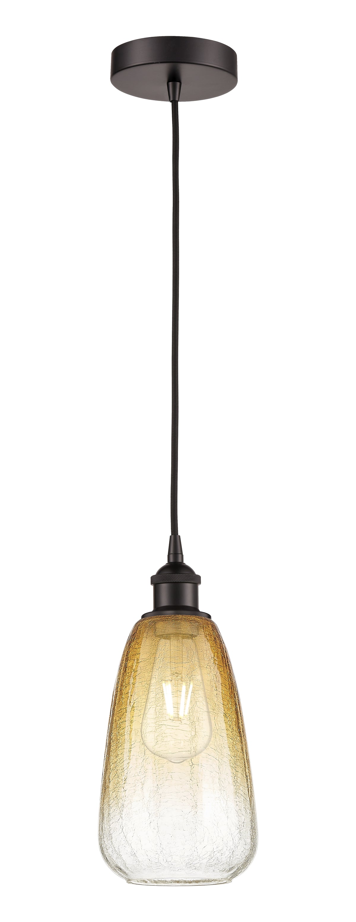 Edison Mini Pendant Antique Brass Finish