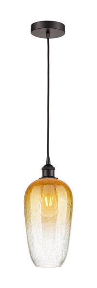 Edison Mini Pendant Antique Brass 7 Inch