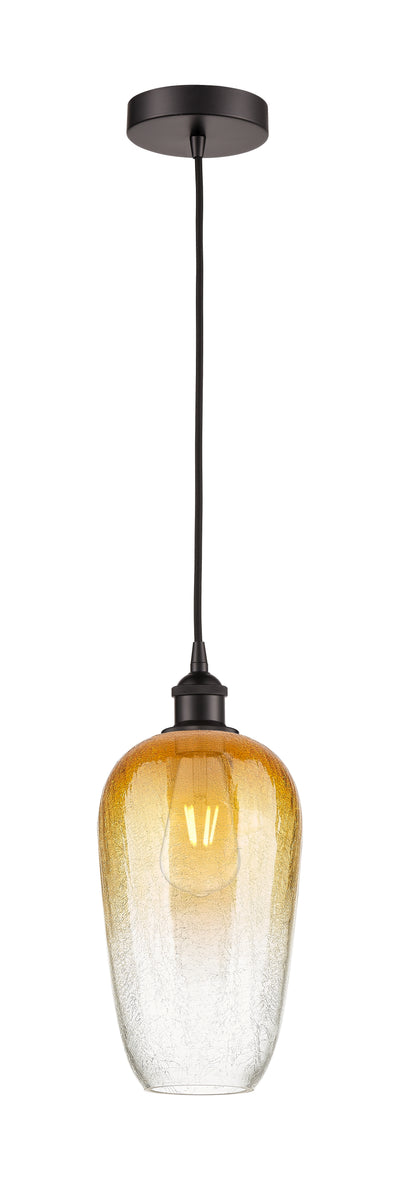 Edison Mini Pendant Antique Brass 7 Inch