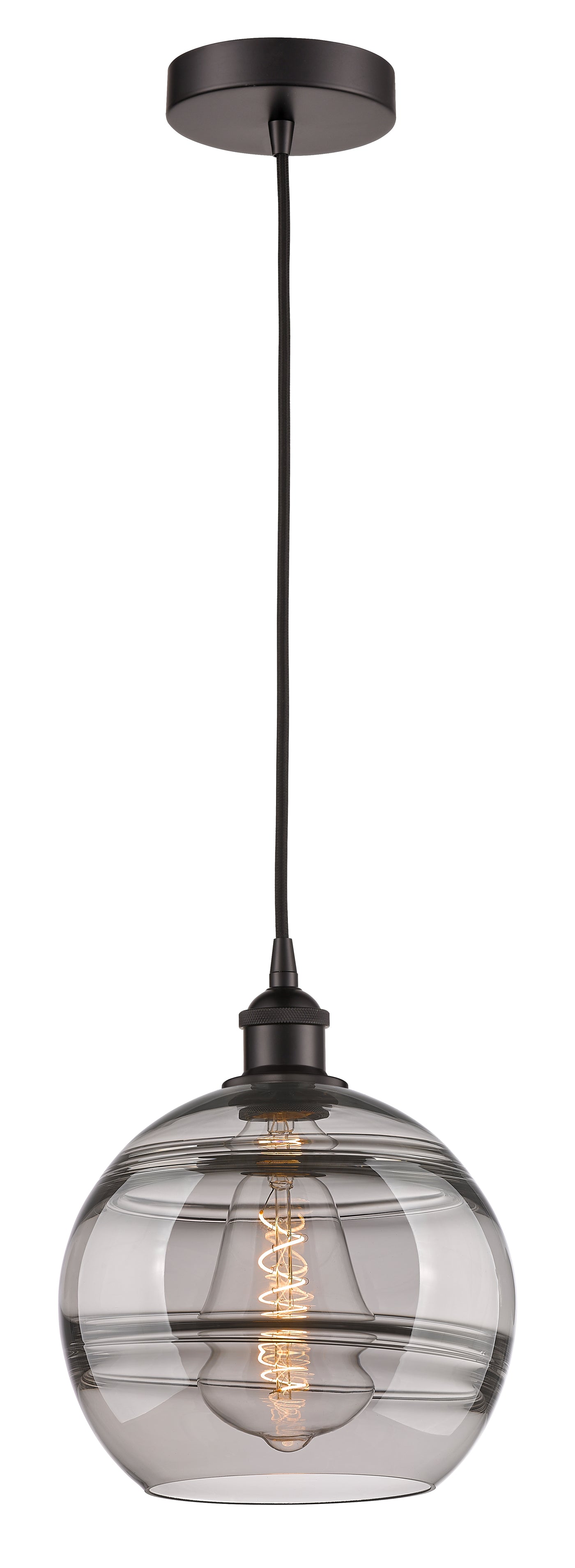 Edison Mini Pendant Antique Brass 10 Inch