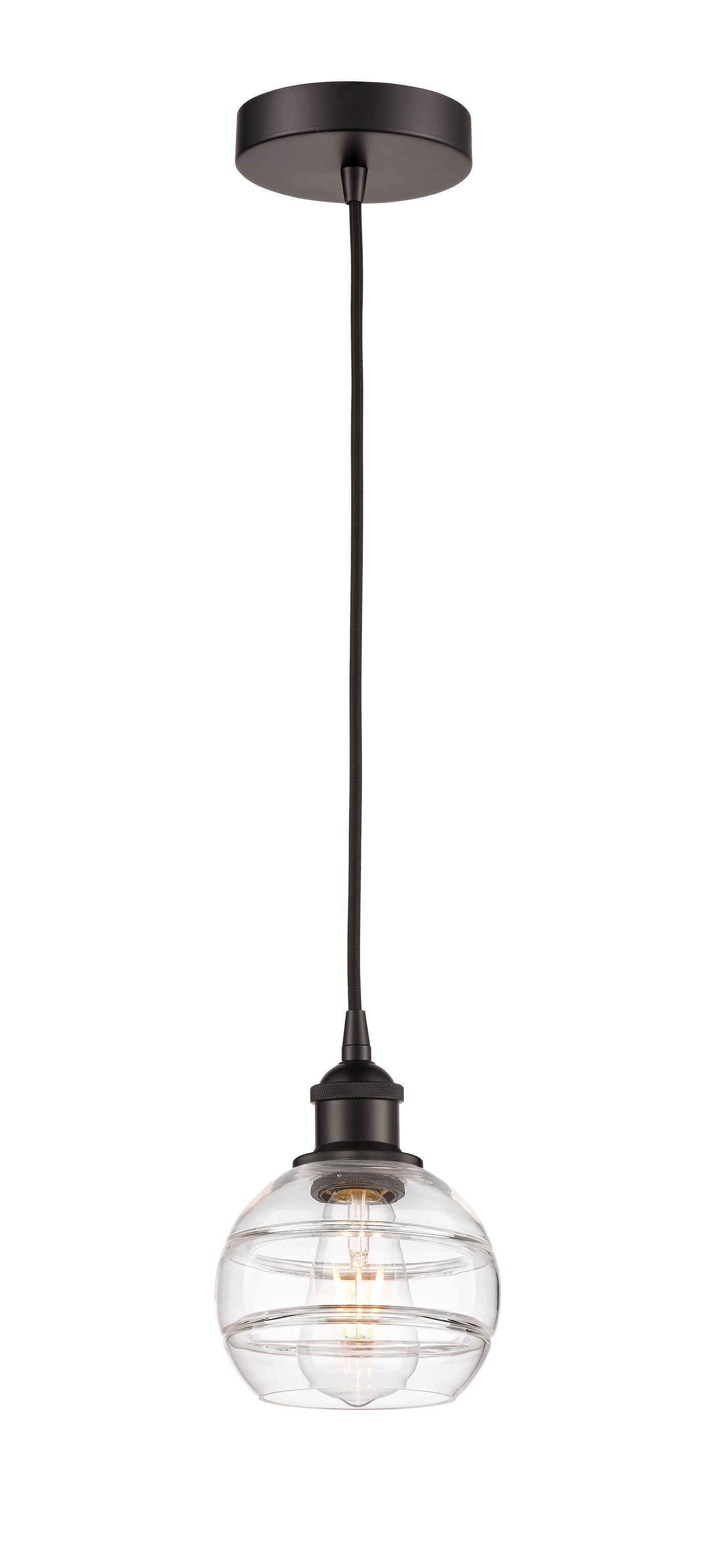 Edison Mini Pendant Antique Brass 5.875 Inch