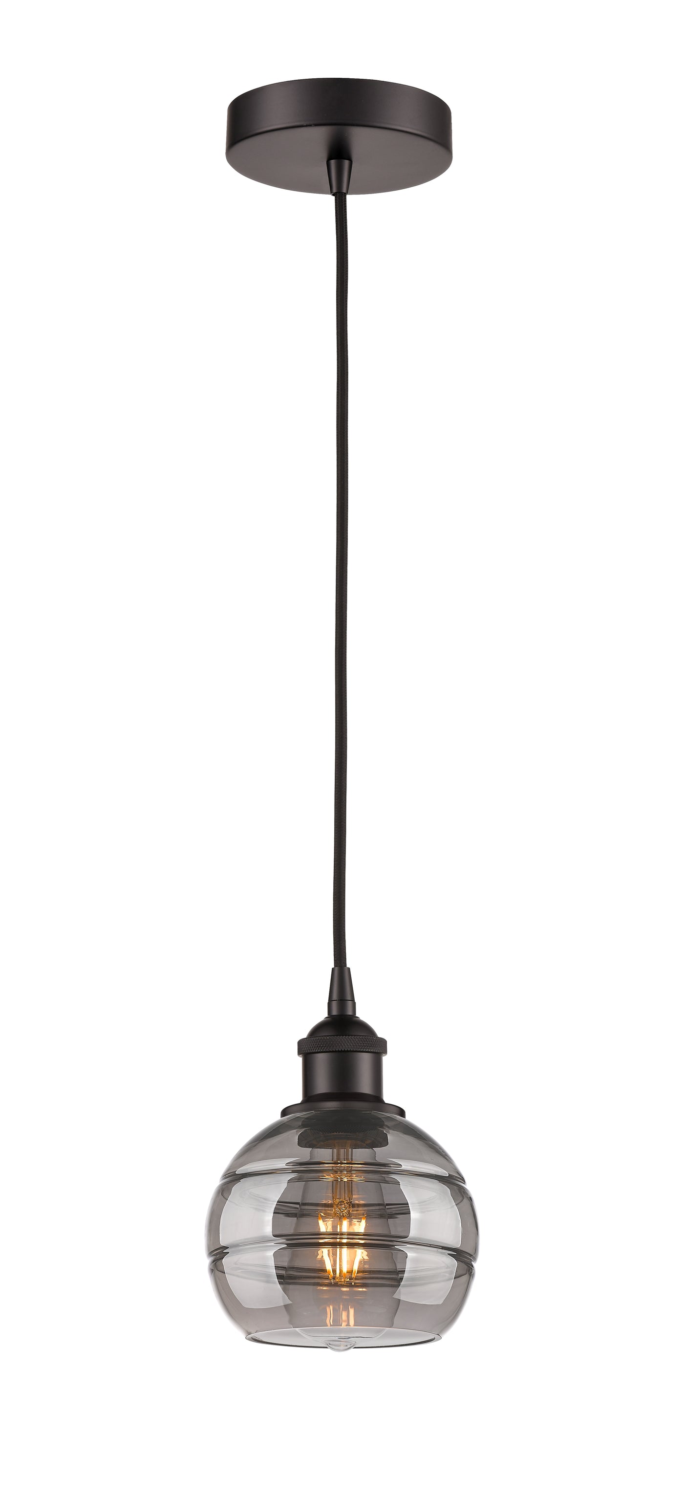 Edison Mini Pendant Antique Brass 5.875 Inch