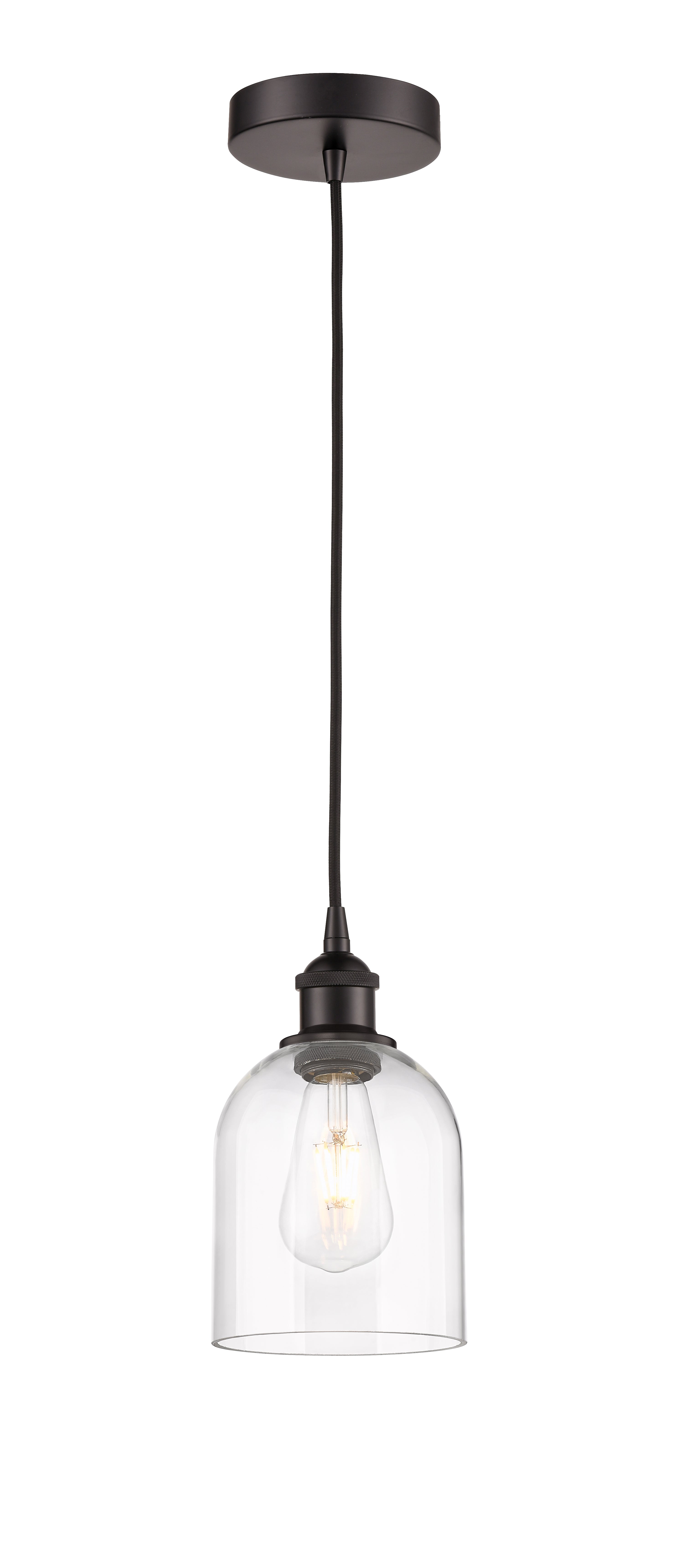 Edison Mini Pendant Antique Brass Finish