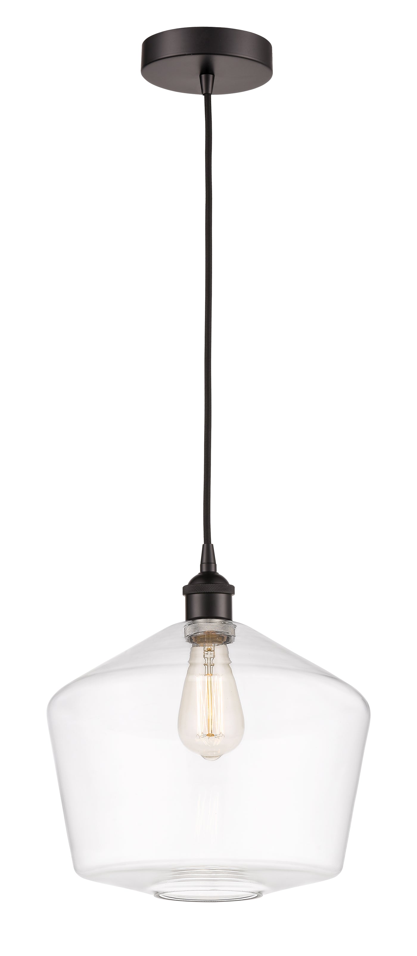 Edison Mini Pendant Cast Brass 13 Inch