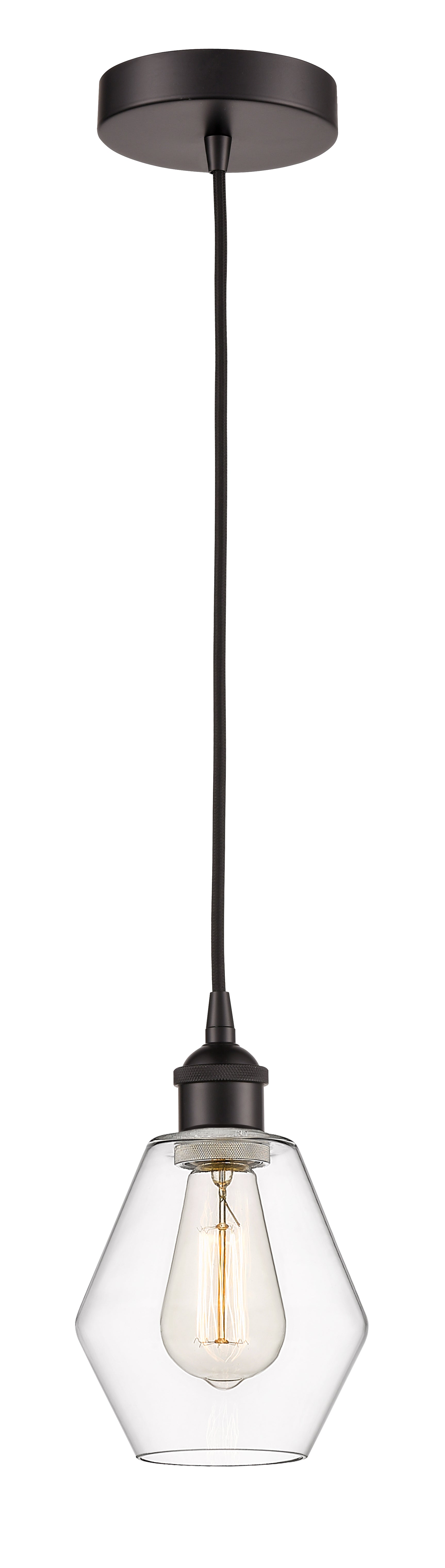 Edison Mini Pendant Antique Brass Finish