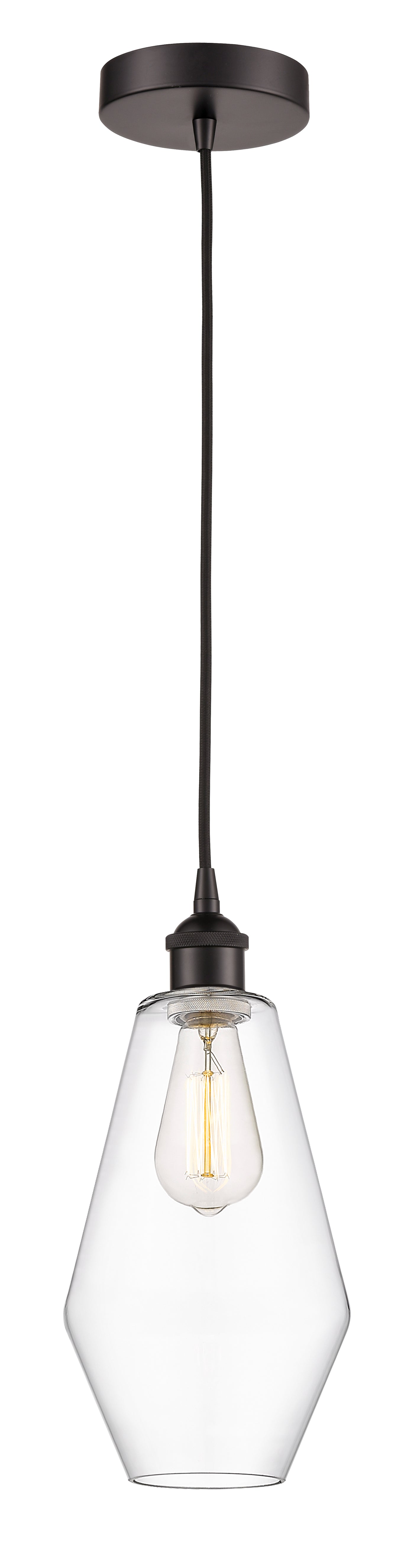 Edison Mini Pendant Antique Brass Finish