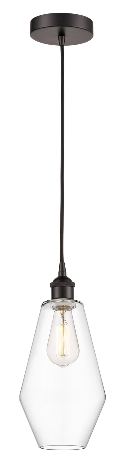 Edison Mini Pendant Antique Brass 7 Inch