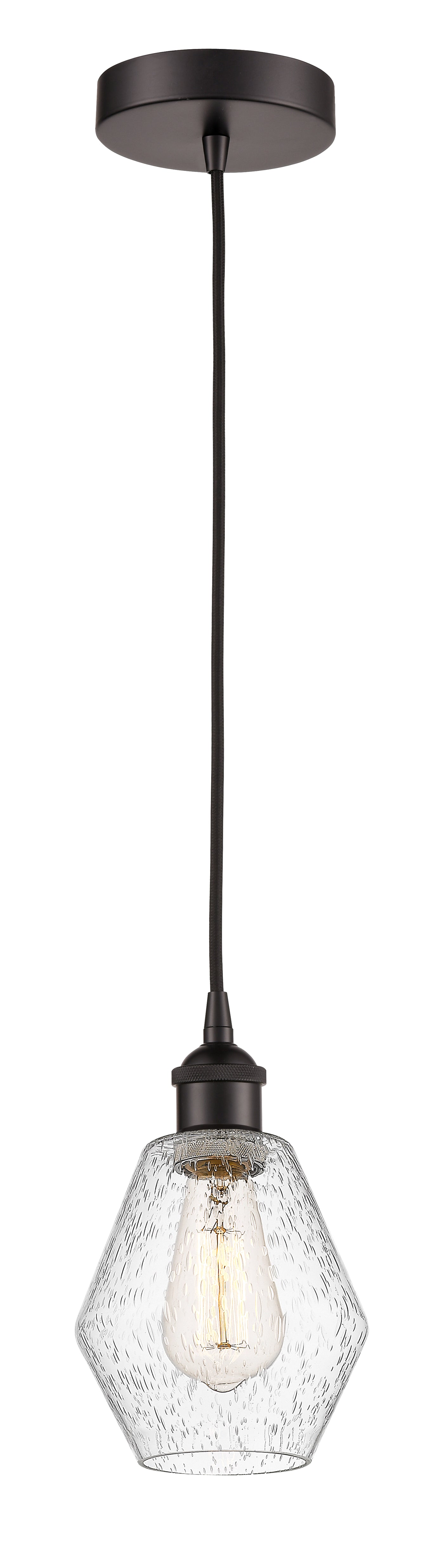 Edison Mini Pendant Antique Brass Dimmable
