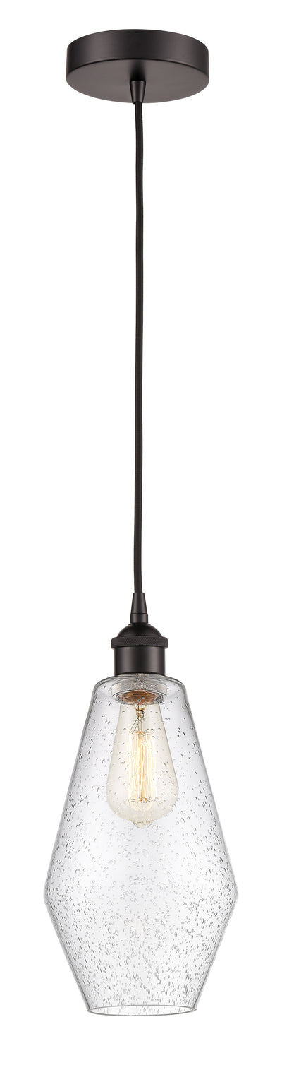 Edison Mini Pendant Antique Brass 7 Inch