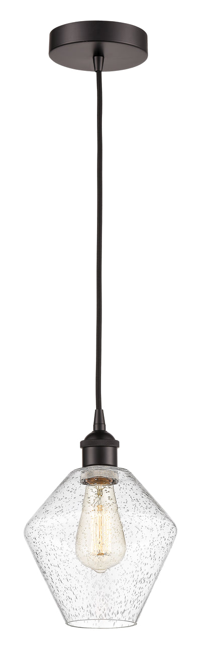 Edison Mini Pendant Cast Glass Brass