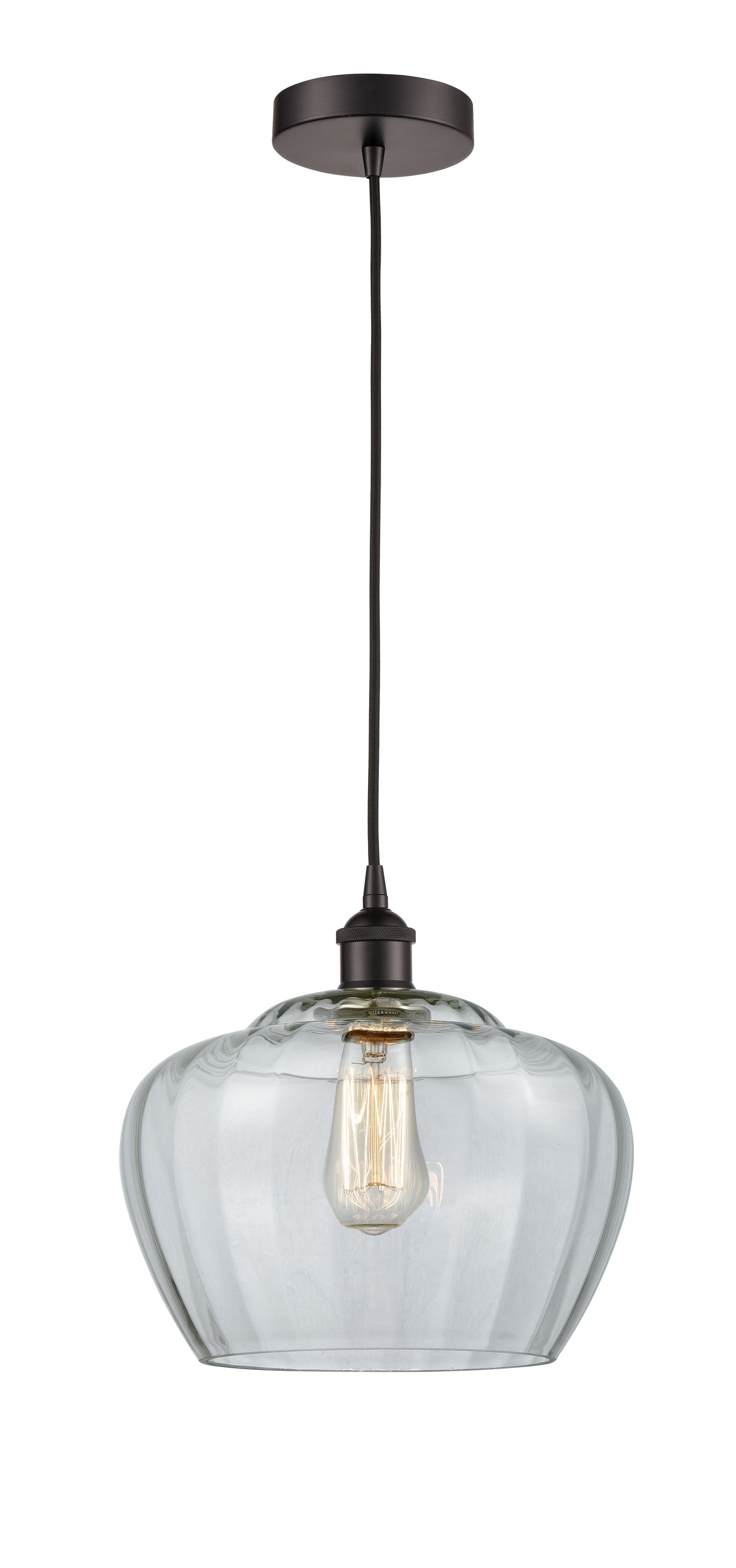 Edison Mini Pendant Antique Brass Cast