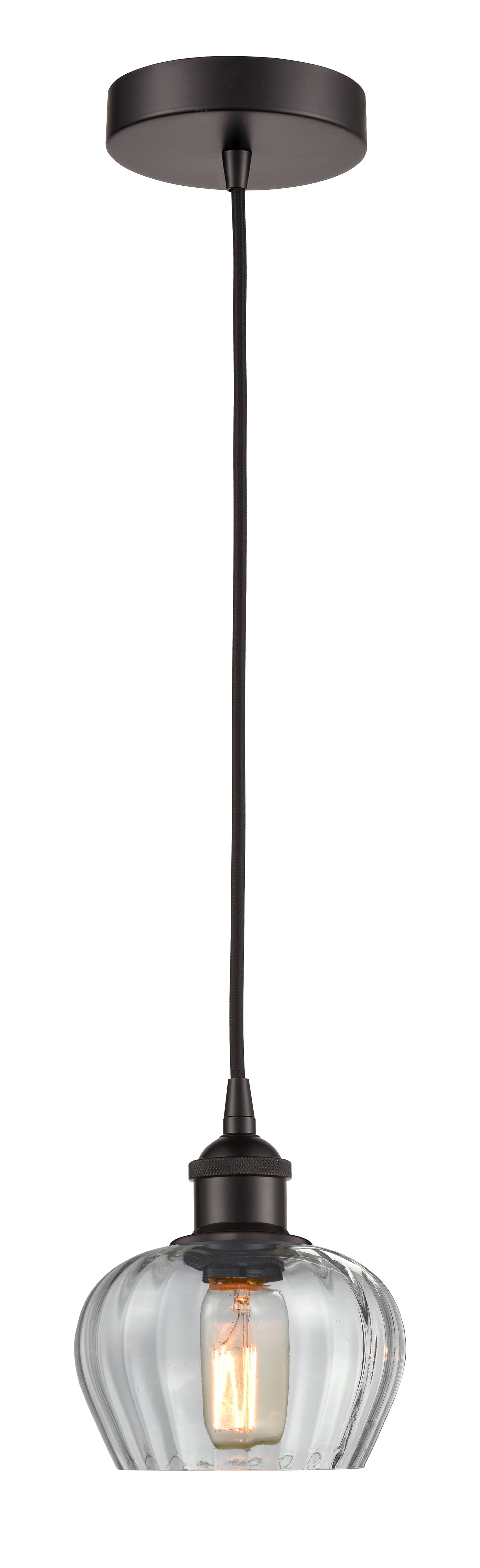Edison Mini Pendant Antique Copper Finish