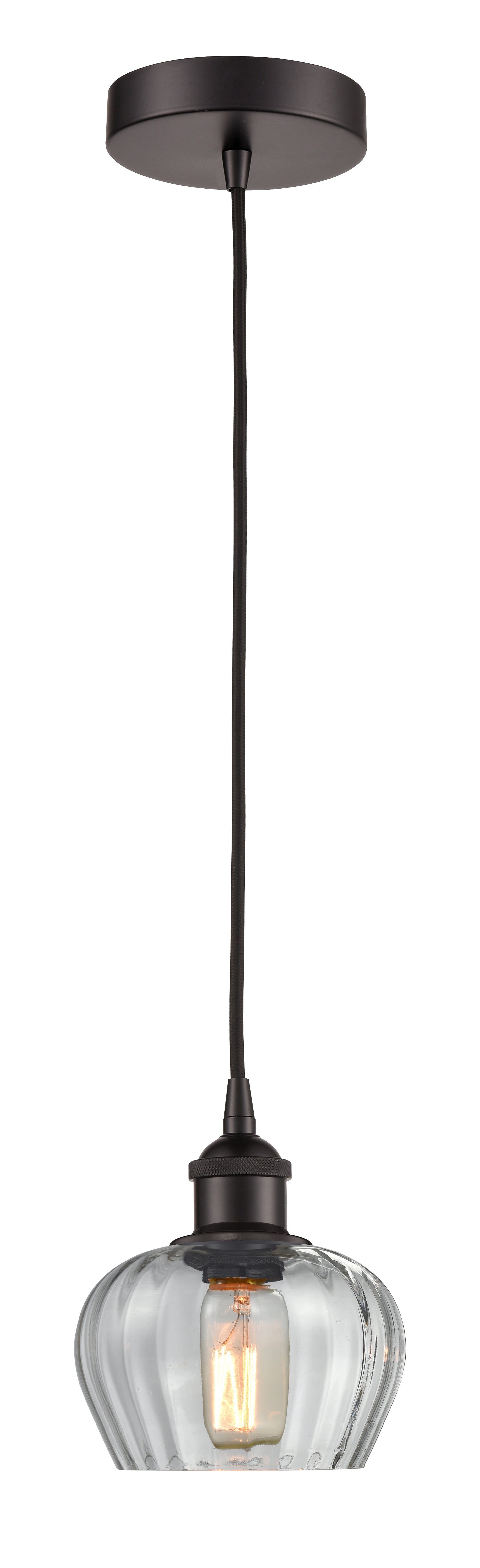 Edison Mini Pendant Antique Copper Finish