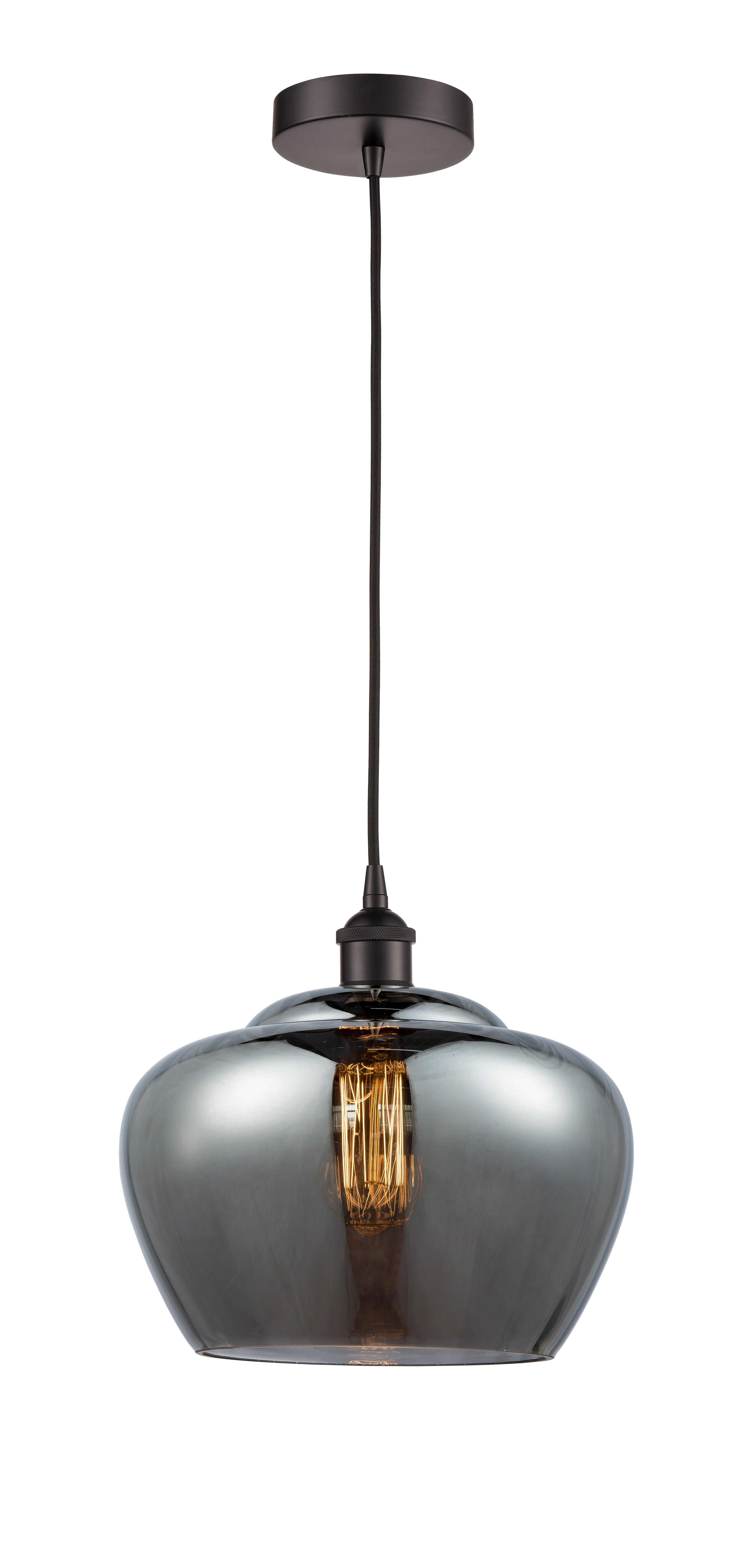Edison Mini Pendant Antique Brass Finish