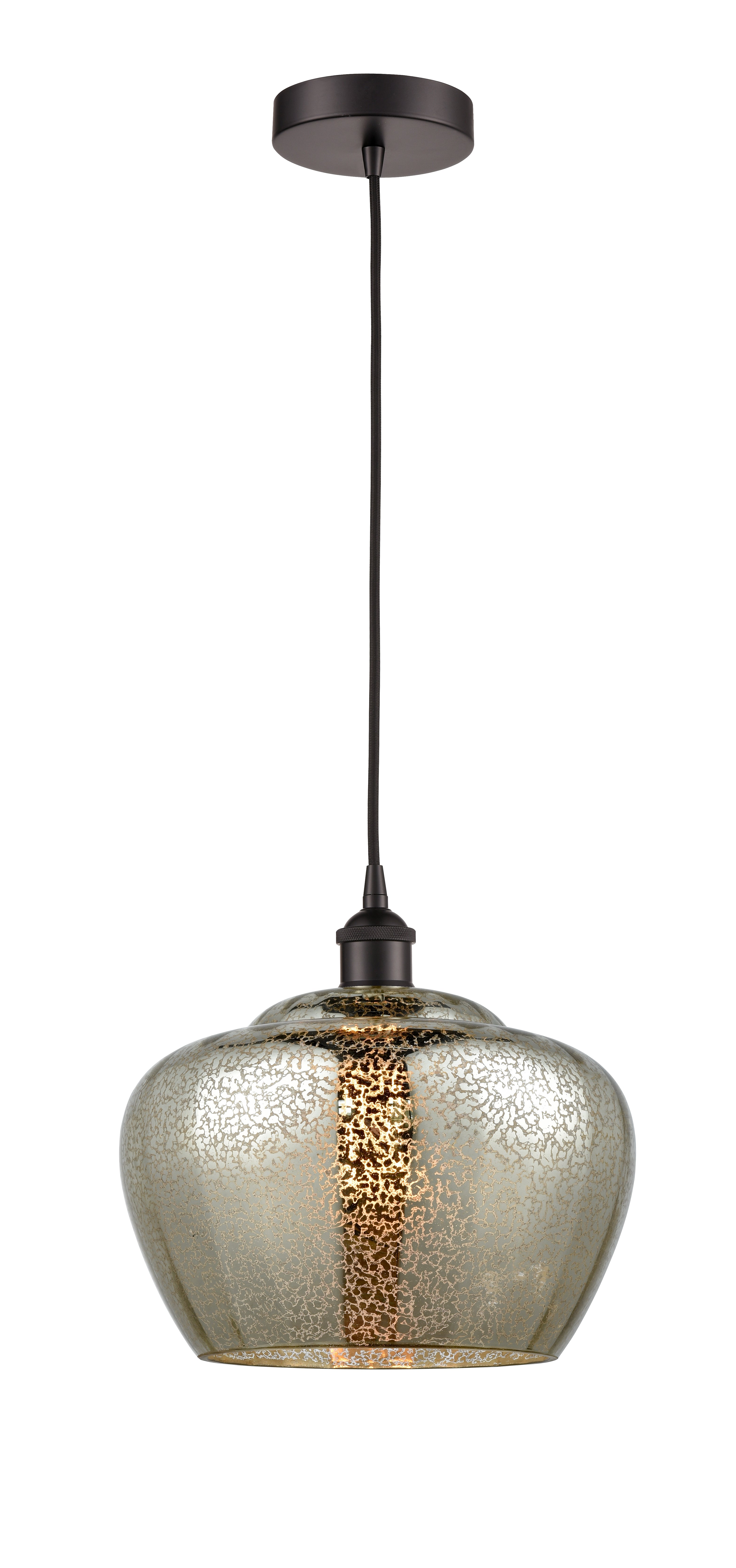 Edison Mini Pendant Antique Brass Cast