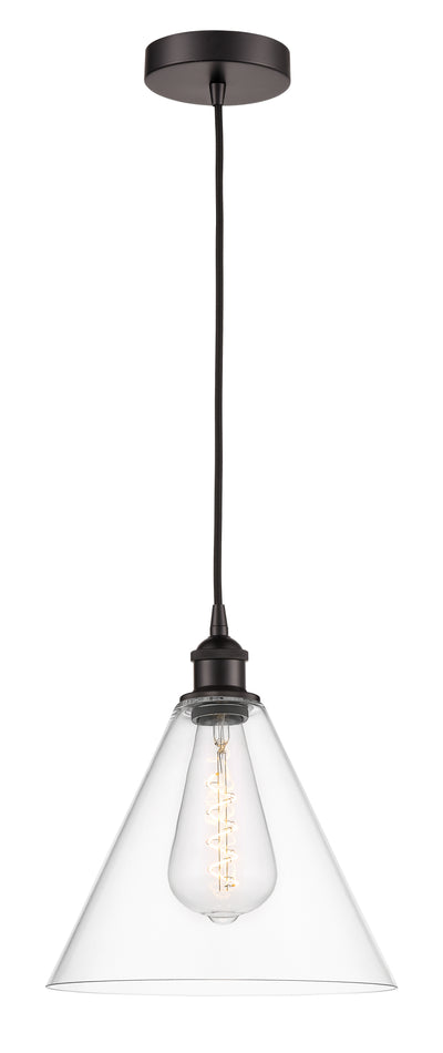 Edison Mini Pendant Antique Brass Glass