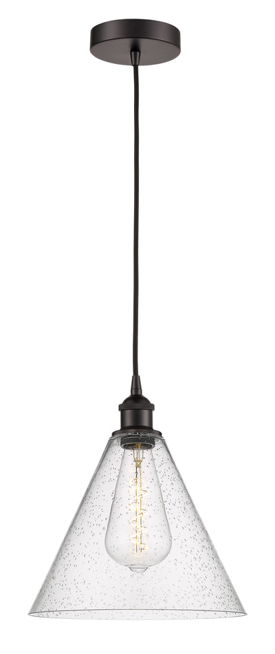 Edison Mini Pendant Antique Brass Glass