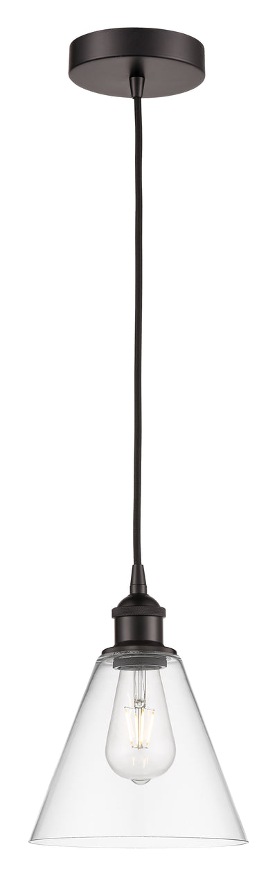 Edison Mini Pendant Antique Brass Glass
