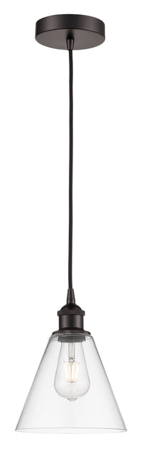 Edison Mini Pendant 8 Inch Antique Brass