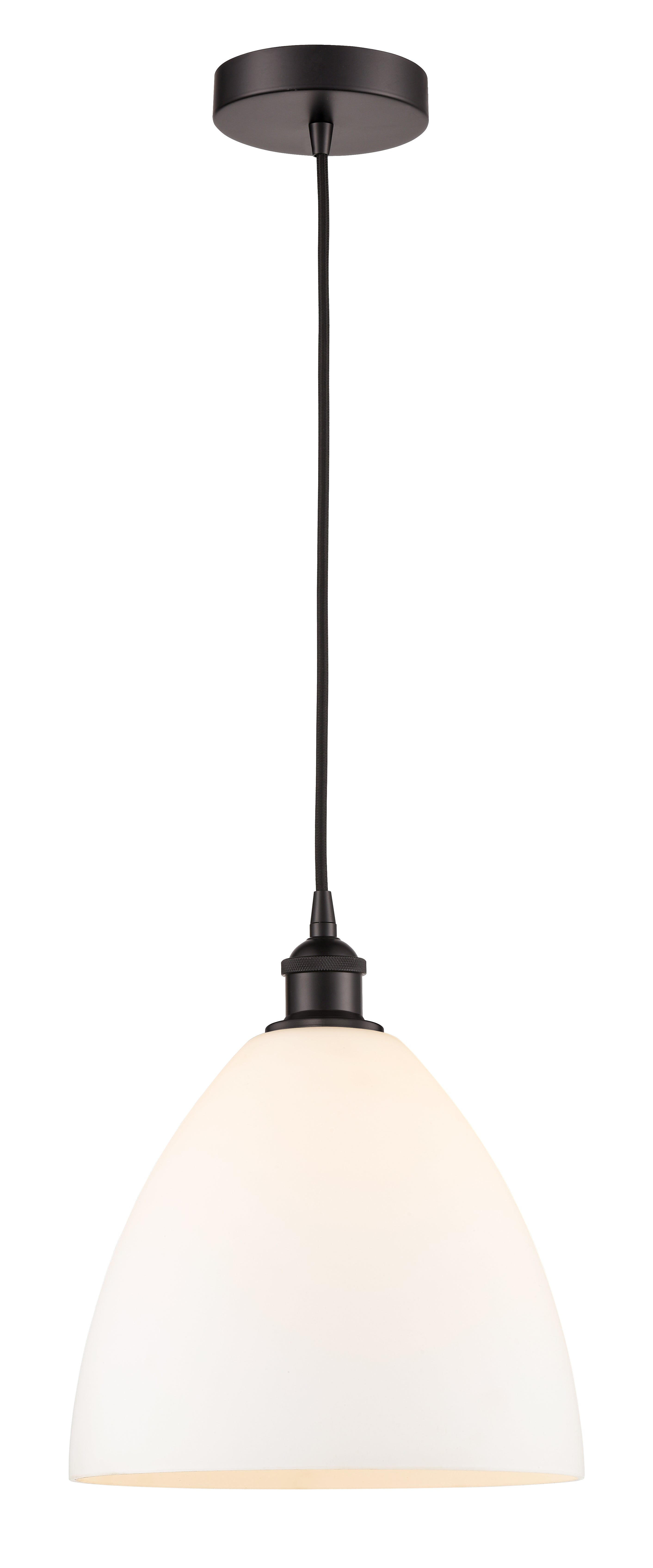 Edison Mini Pendant Cast Brass 12 Inch