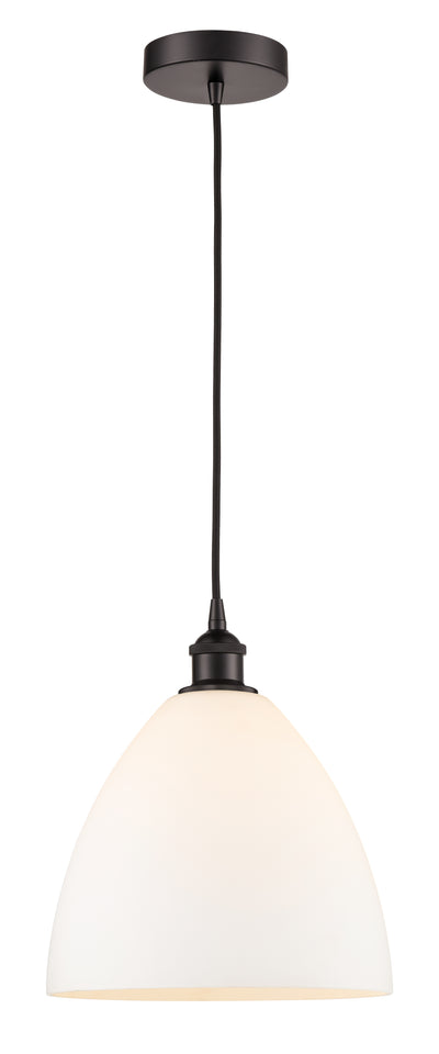 Edison Mini Pendant Cast Brass 12 Inch