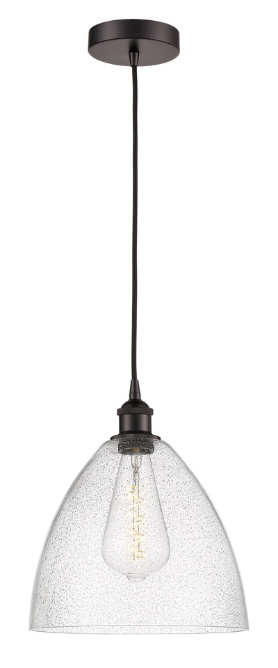 Edison Mini Pendant Cast Brass 12 Inch