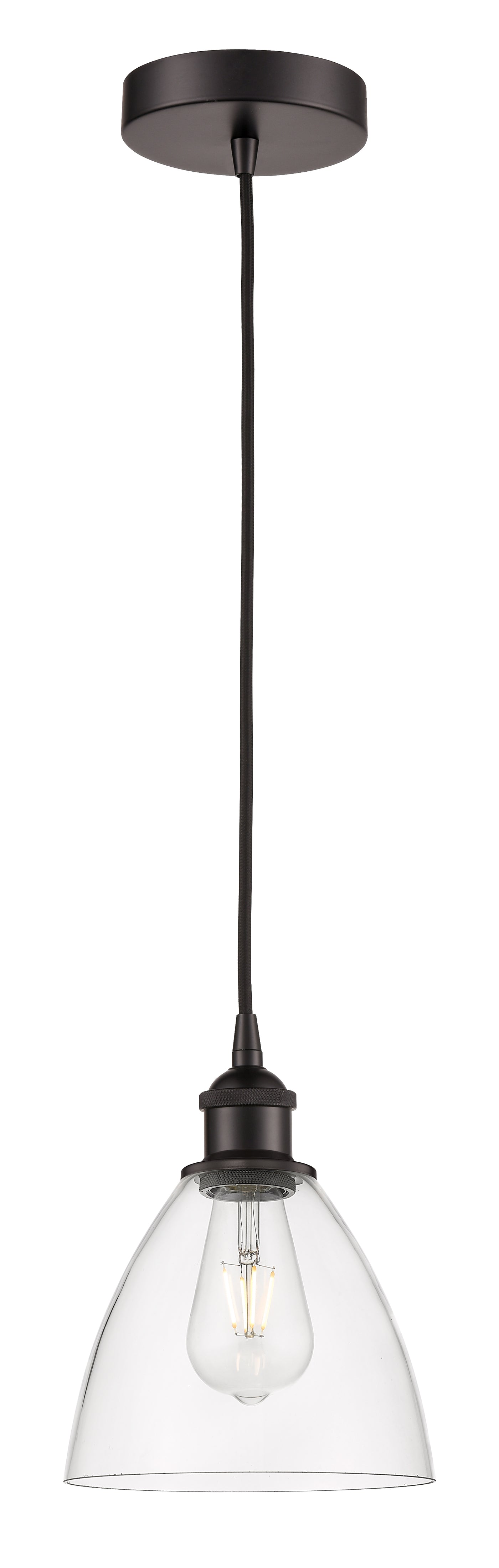 Edison Mini Pendant Antique Brass Finish