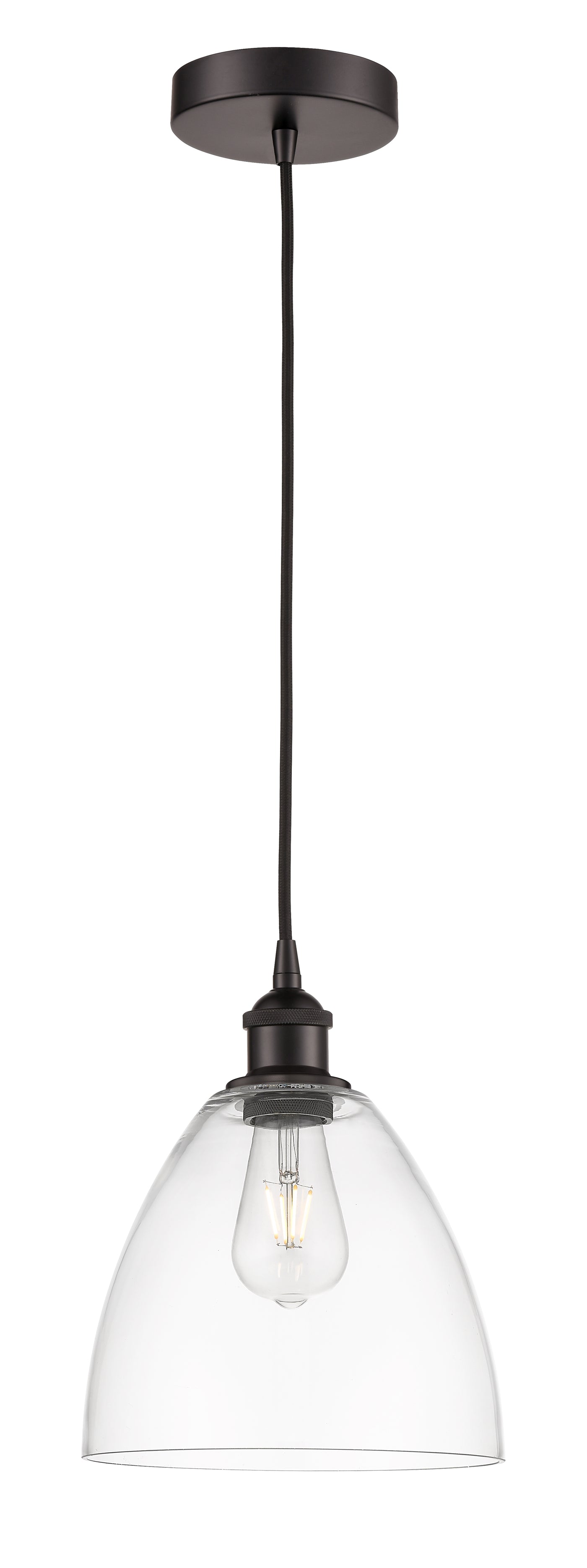 Edison Mini Pendant Antique Brass Finish