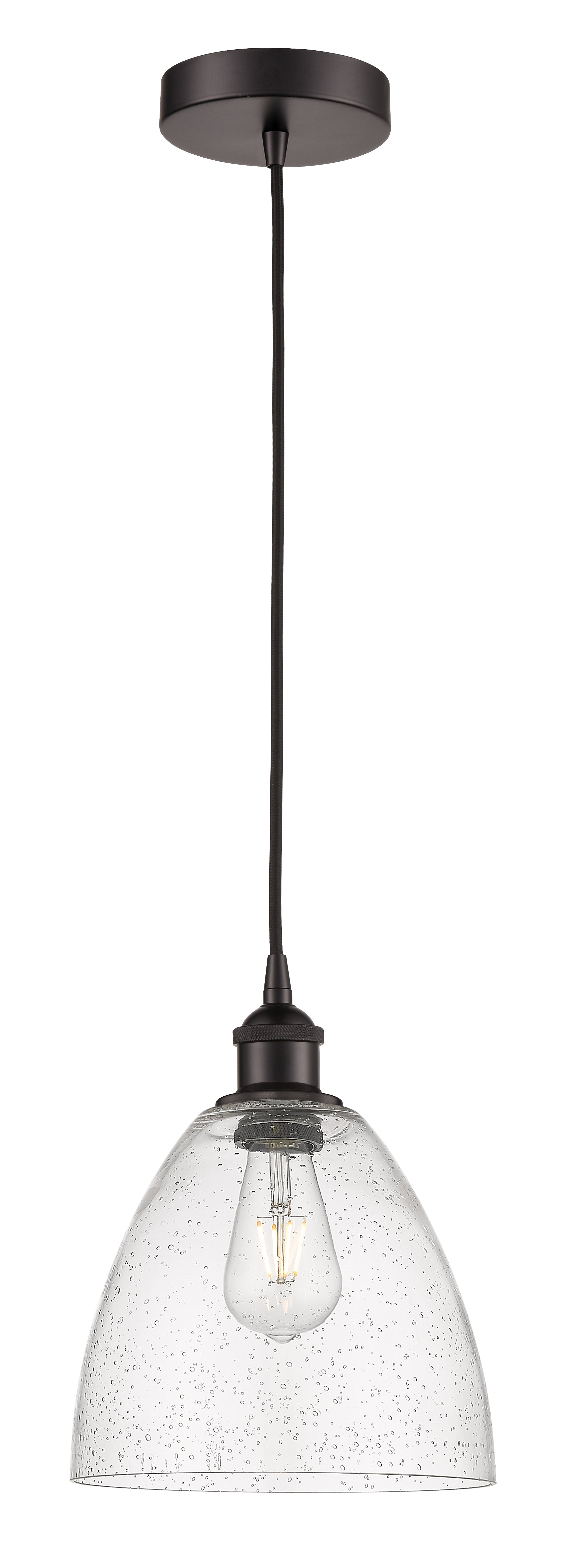 Edison Mini Pendant Antique Brass Finish