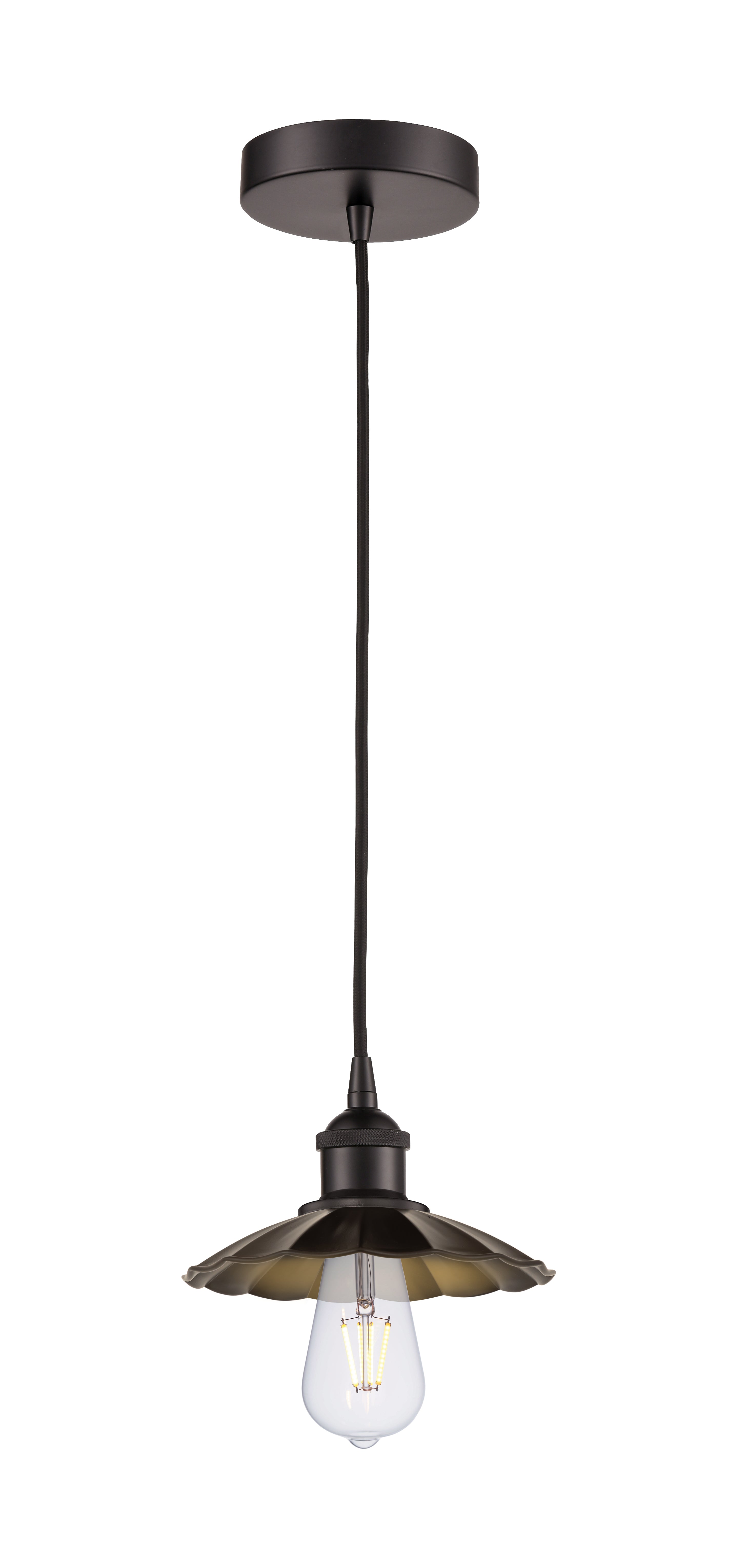Edison Mini Pendant Antique Copper Finish