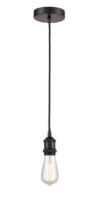 Edison Mini Pendant Antique Brass Steel