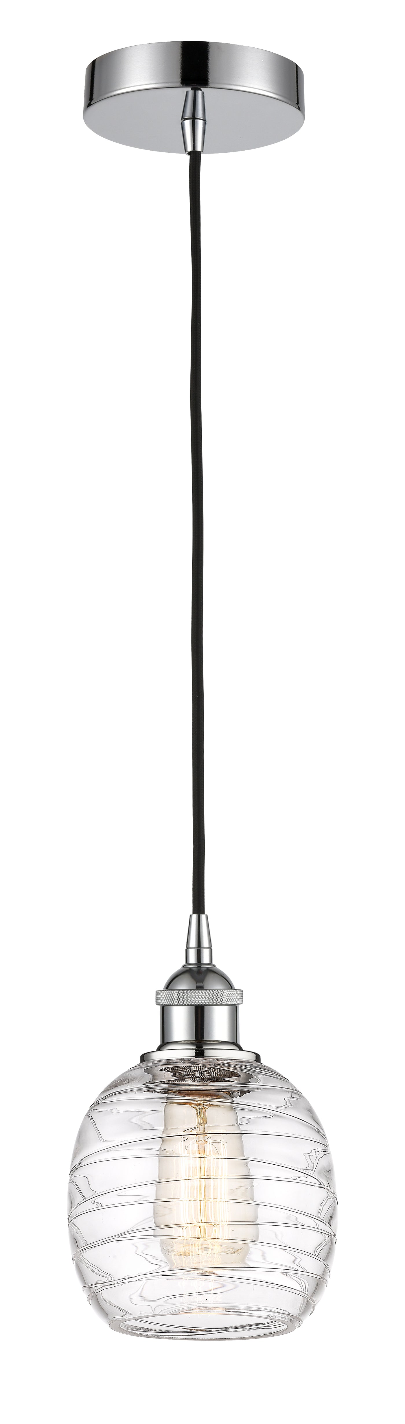 Edison Mini Pendant Antique Brass Finish