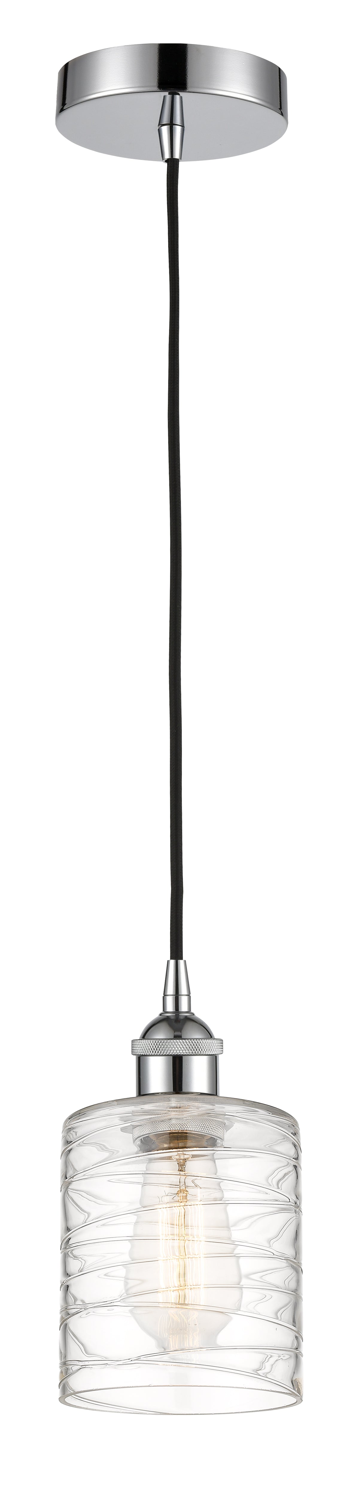 Edison Mini Pendant Antique Brass Finish