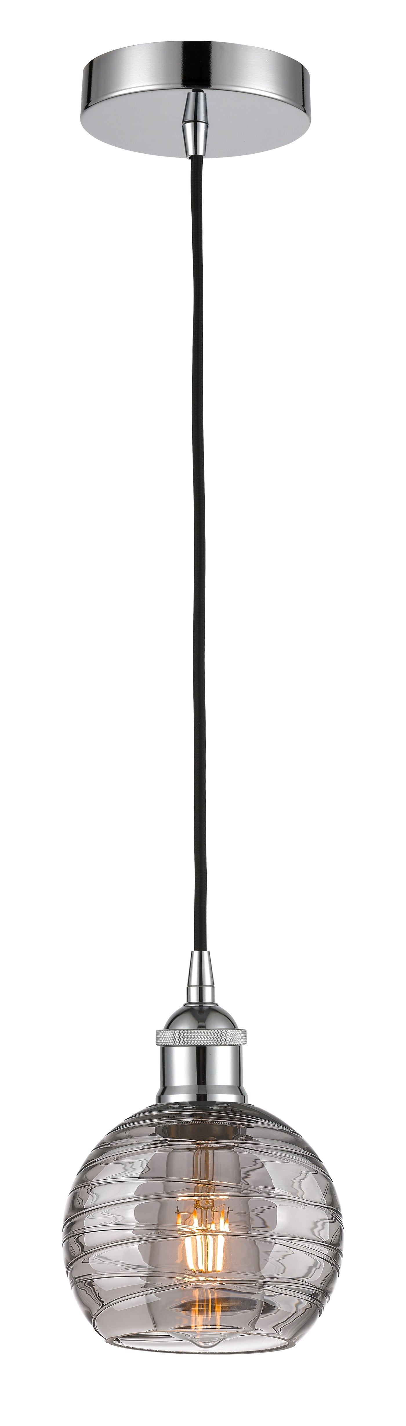 Edison Mini Pendant Antique Brass Finish