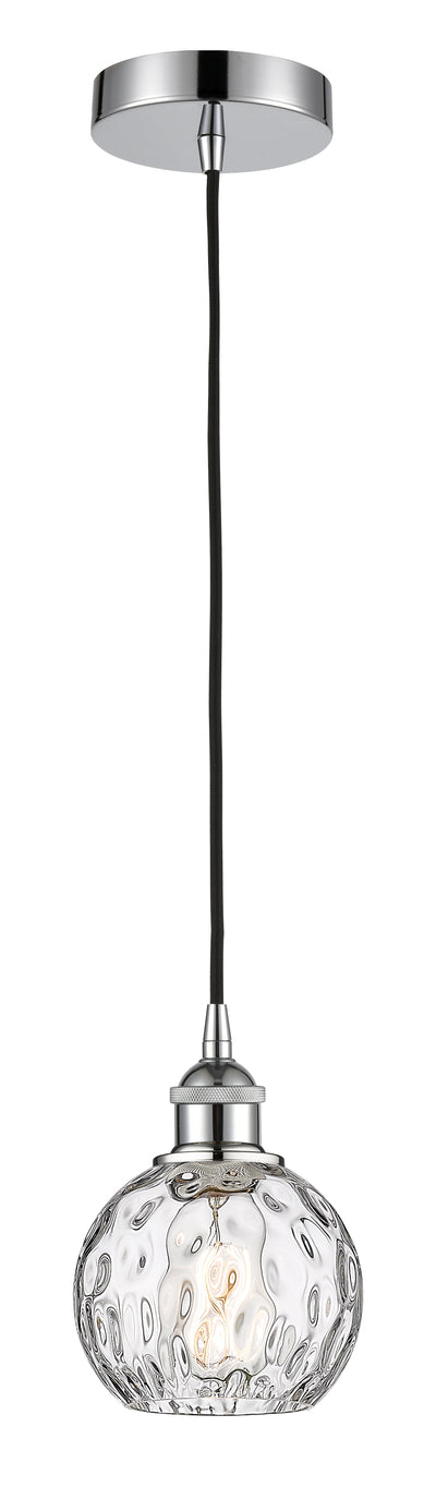 Edison Mini Pendant 6 Inch Brass Glass