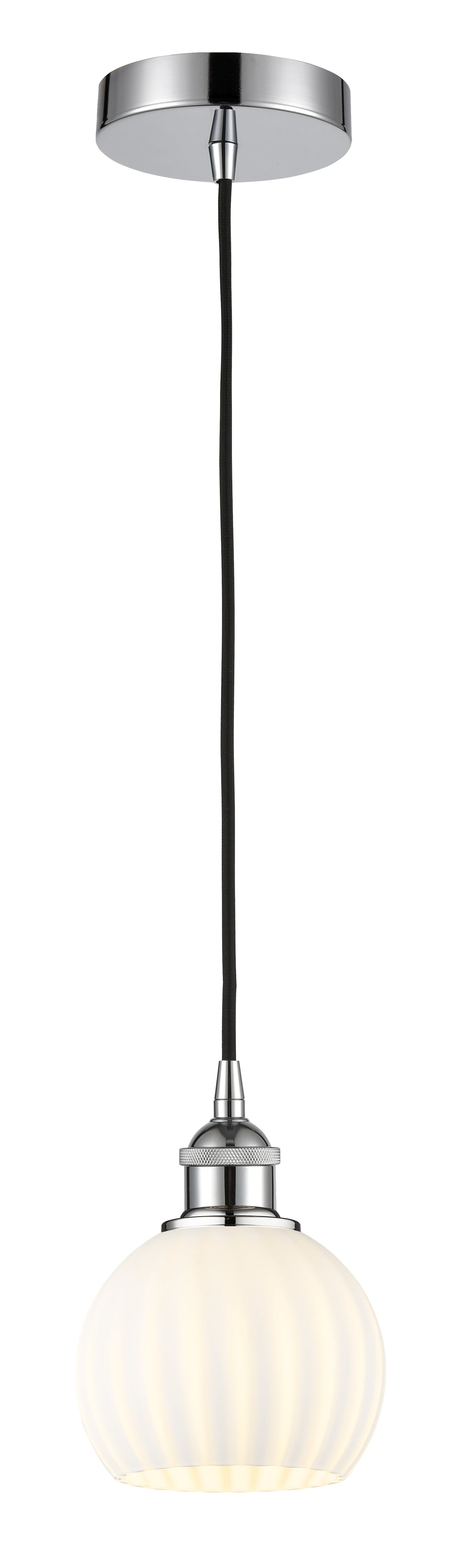 Edison Mini Pendant 6 Lights Cast Brass
