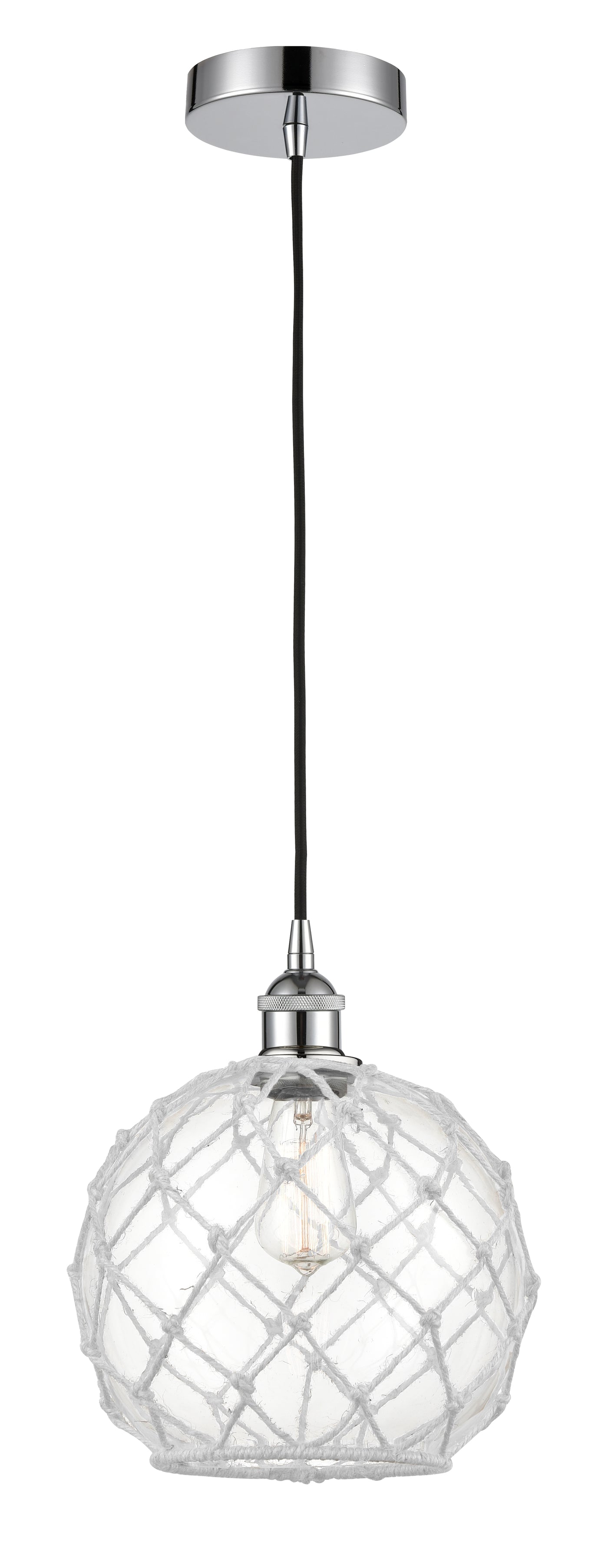 Edison Mini Pendant Antique Brass 10 Inch