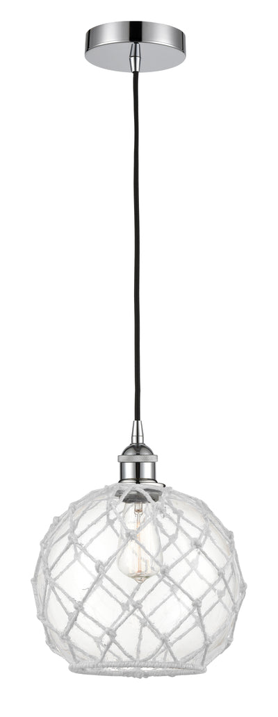 Edison Mini Pendant Antique Brass 10 Inch