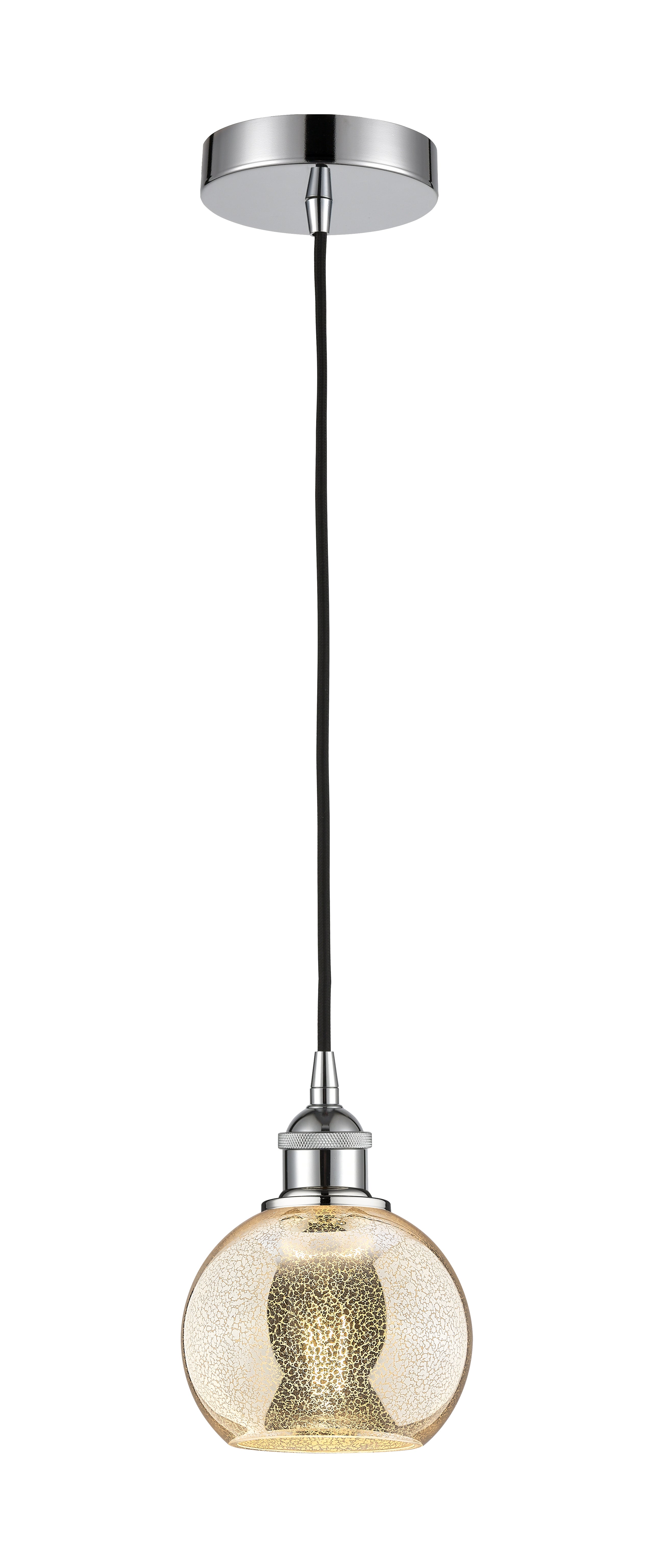 Edison Mini Pendant Antique Brass Finish