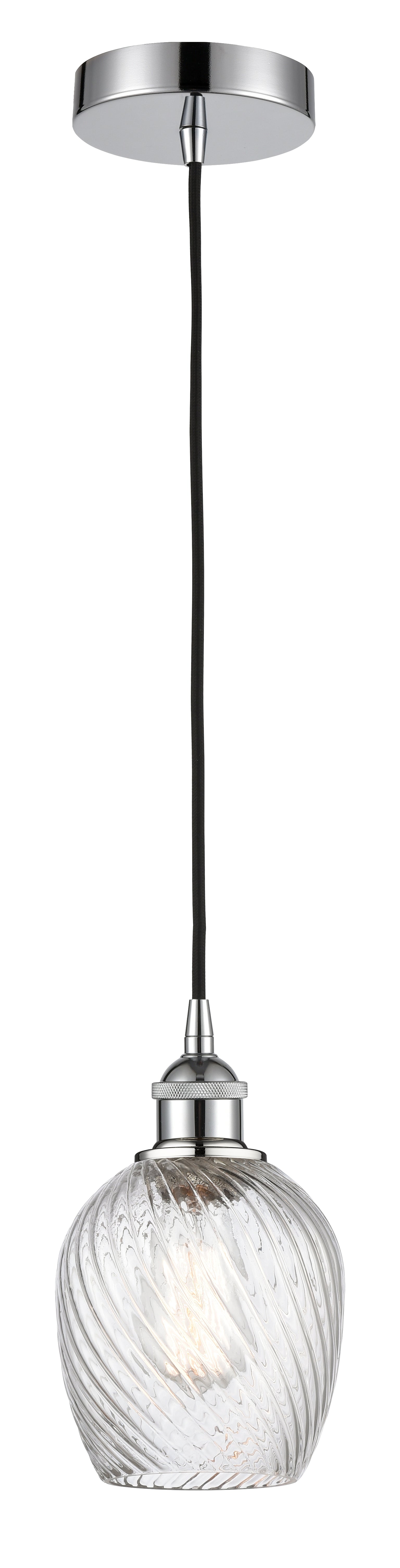 Edison Mini Pendant Antique Brass Finish