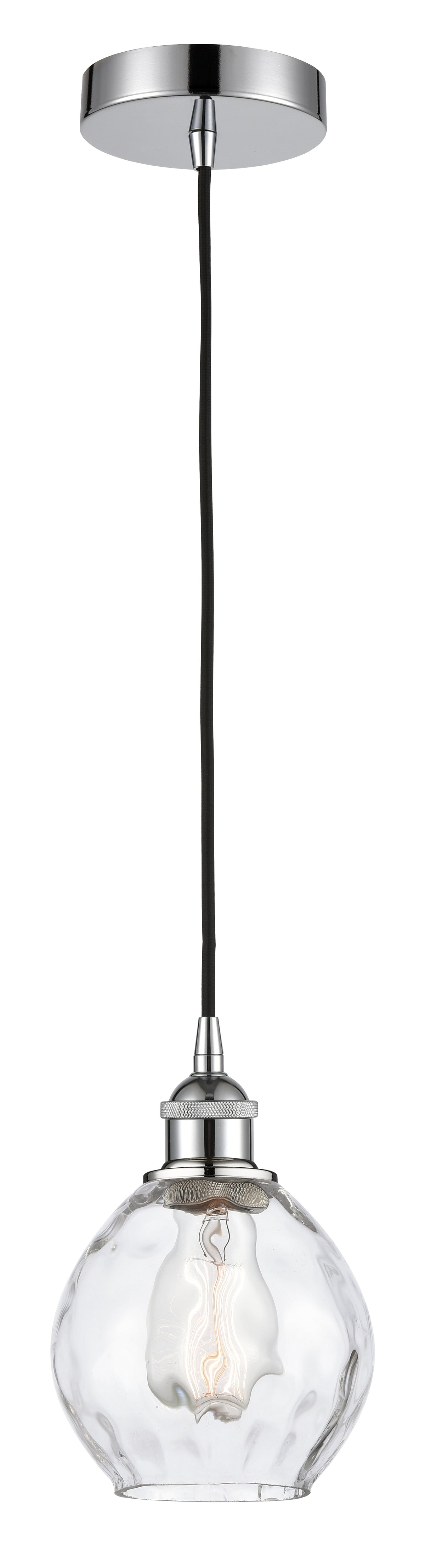 Edison Mini Pendant Antique Brass 6 Inch