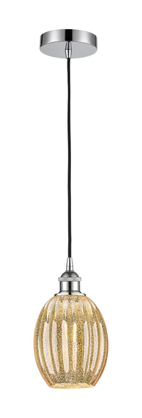 Edison Mini Pendant Antique Brass Finish